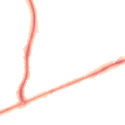 Night-time road noise heatmap for TA1 5LS