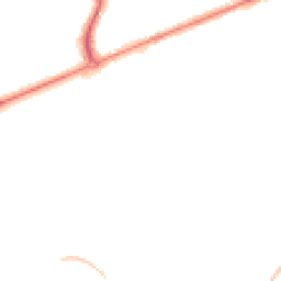 Night-time road noise heatmap for TA1 5PD