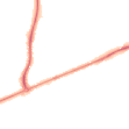 Night-time road noise heatmap for TA1 5QA