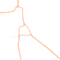 Daytime road noise heatmap for TA10 0DH