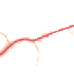 Daytime road noise heatmap for TA10 0DZ
