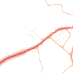 Daytime road noise heatmap for TA10 0GZ