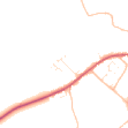 Daytime road noise heatmap for TA10 0HR