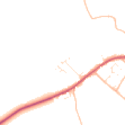 Daytime road noise heatmap for TA10 0JG