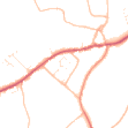 Daytime road noise heatmap for TA10 0JH