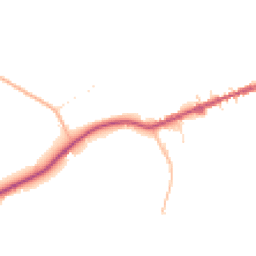 Daytime road noise heatmap for TA10 0ND