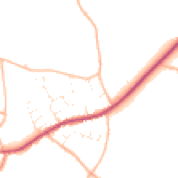 Daytime road noise heatmap for TA10 0PX