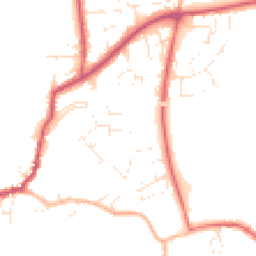 Daytime road noise heatmap for TA10 9BP