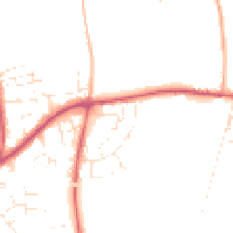 Daytime road noise heatmap for TA10 9BS