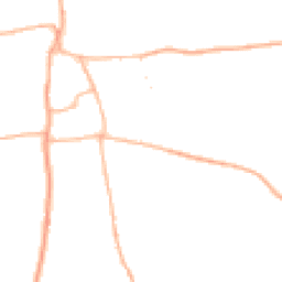 Daytime road noise heatmap for TA10 9DL