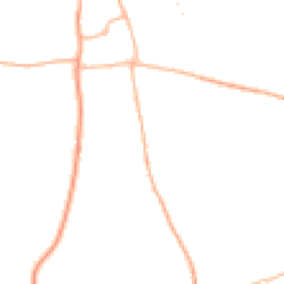 Daytime road noise heatmap for TA10 9DN