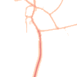 Daytime road noise heatmap for TA10 9JS