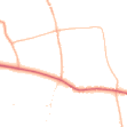 Daytime road noise heatmap for TA10 9NL