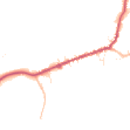 Daytime road noise heatmap for TA10 9PJ