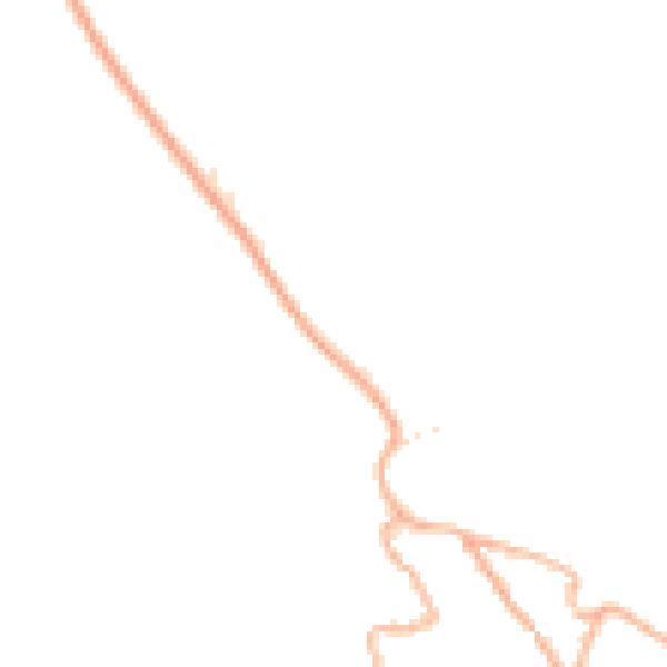 Daytime road noise heatmap for TA11 6AH