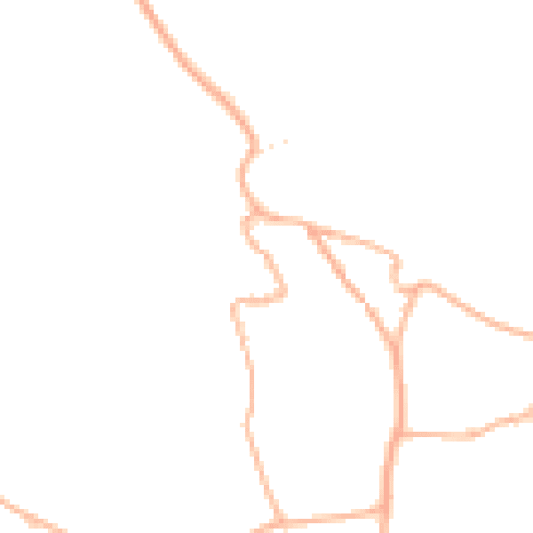 Daytime road noise heatmap for TA11 6AN