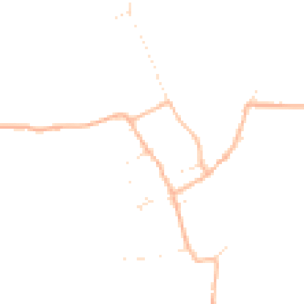 Daytime road noise heatmap for TA11 6BZ