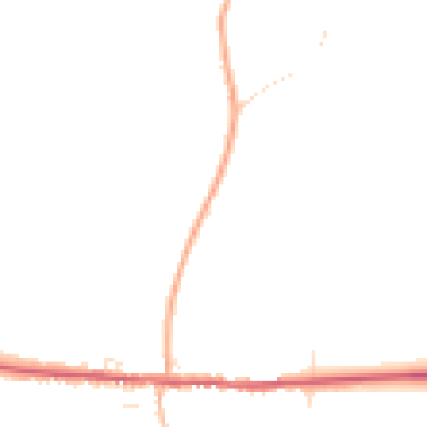 Daytime road noise heatmap for TA11 6DQ