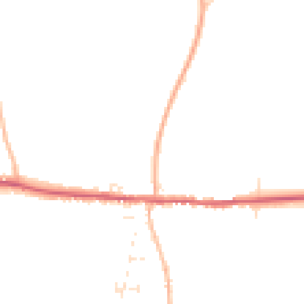 Daytime road noise heatmap for TA11 6FL