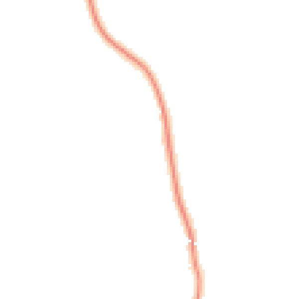Night-time road noise heatmap for TA11 6NU