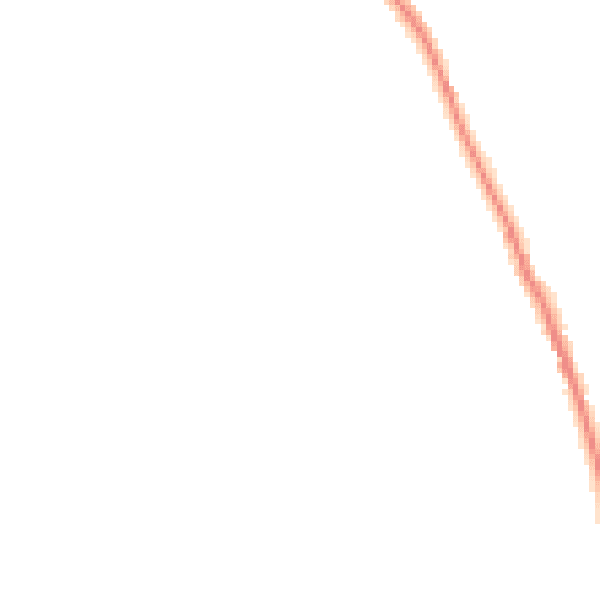 Night-time road noise heatmap for TA11 6PQ