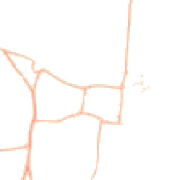 Daytime road noise heatmap for TA11 7BE