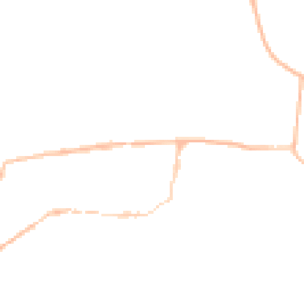 Night-time road noise heatmap for TA11 7PD