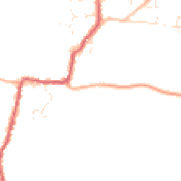 Daytime road noise heatmap for TA12 6AF