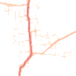 Daytime road noise heatmap for TA12 6DG