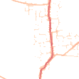 Daytime road noise heatmap for TA12 6DP