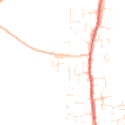 Daytime road noise heatmap for TA12 6GA