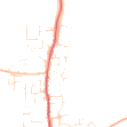Daytime road noise heatmap for TA12 6HE