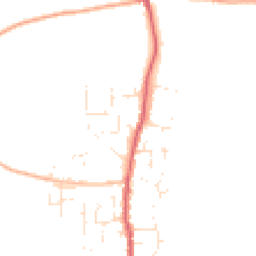 Daytime road noise heatmap for TA12 6HQ