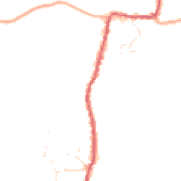 Daytime road noise heatmap for TA12 6JY