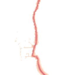 Daytime road noise heatmap for TA12 6LB