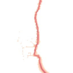 Daytime road noise heatmap for TA12 6LE