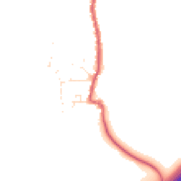 Daytime road noise heatmap for TA12 6LG