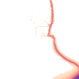 Daytime road noise heatmap for TA12 6LQ