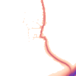 Daytime road noise heatmap for TA12 6LT