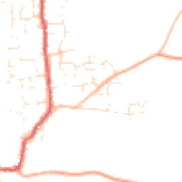 Daytime road noise heatmap for TA12 6NH