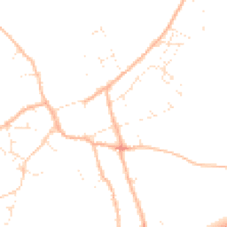 Daytime road noise heatmap for TA13 5AJ