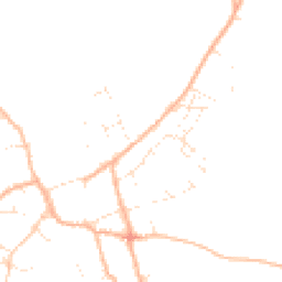 Daytime road noise heatmap for TA13 5AL