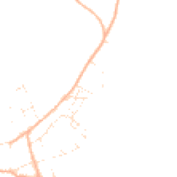Daytime road noise heatmap for TA13 5AR