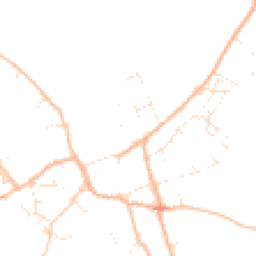 Daytime road noise heatmap for TA13 5BA