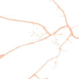 Daytime road noise heatmap for TA13 5BL