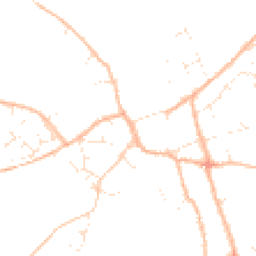 Daytime road noise heatmap for TA13 5BN
