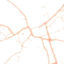 Daytime road noise heatmap for TA13 5BW