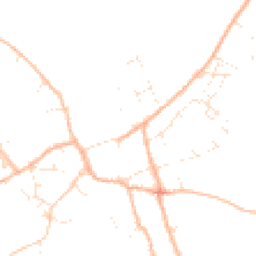 Daytime road noise heatmap for TA13 5BZ