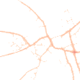 Daytime road noise heatmap for TA13 5DB