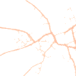 Daytime road noise heatmap for TA13 5EA
